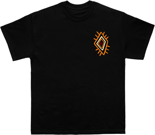 Pride and Power: African Symbolism Tee pocket symbol