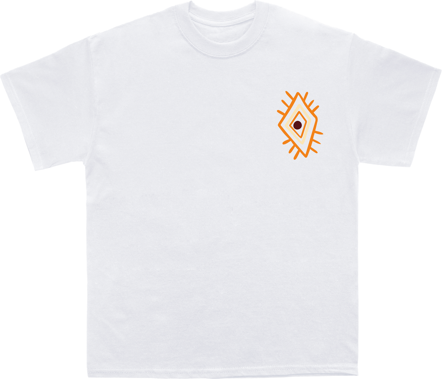 Pride and Power: African Symbolism Tee pocket symbol