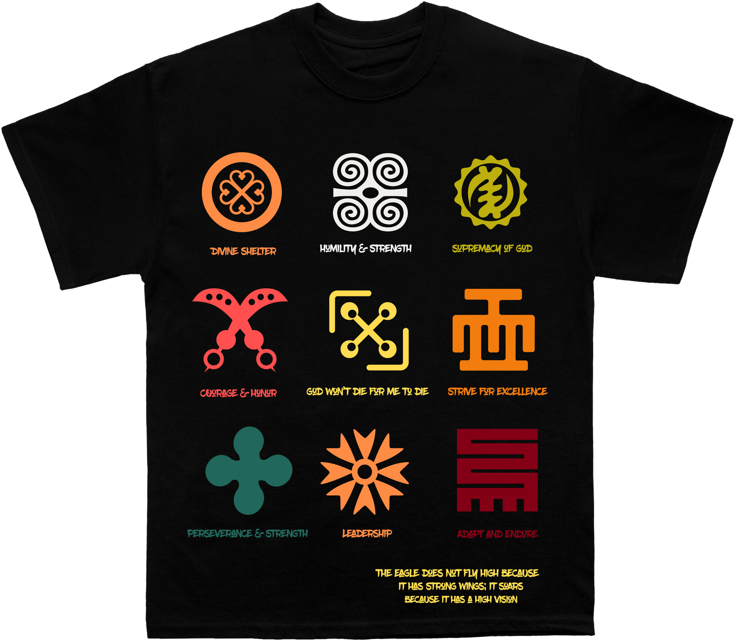 Adinkra Symbols T-shirt