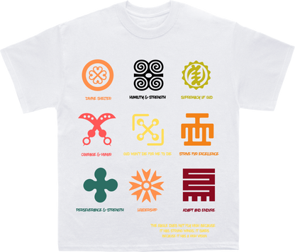 Adinkra Symbols T-shirt