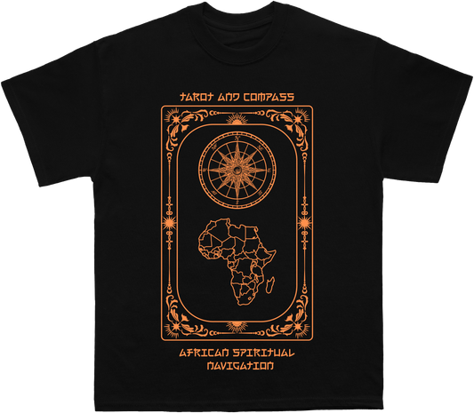 Chart and Compass: African Spiritual Navigation T-Shirt