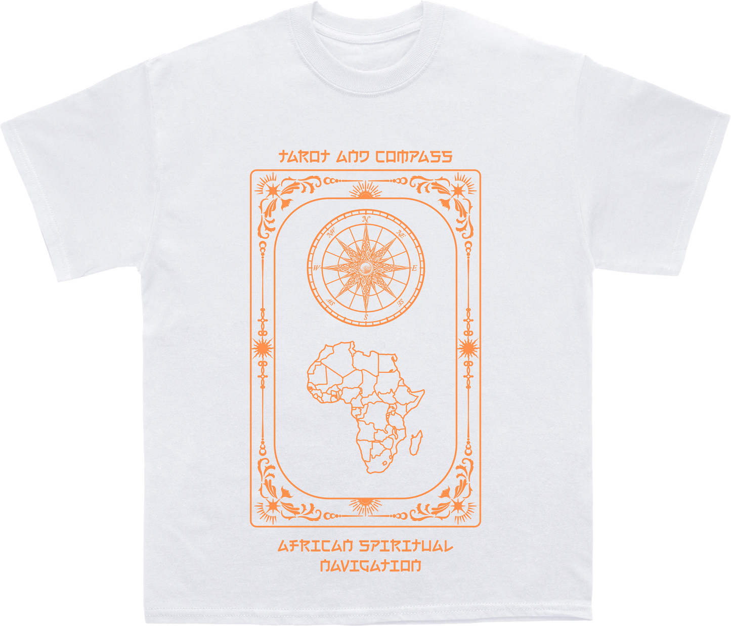 Chart and Compass: African Spiritual Navigation T-Shirt